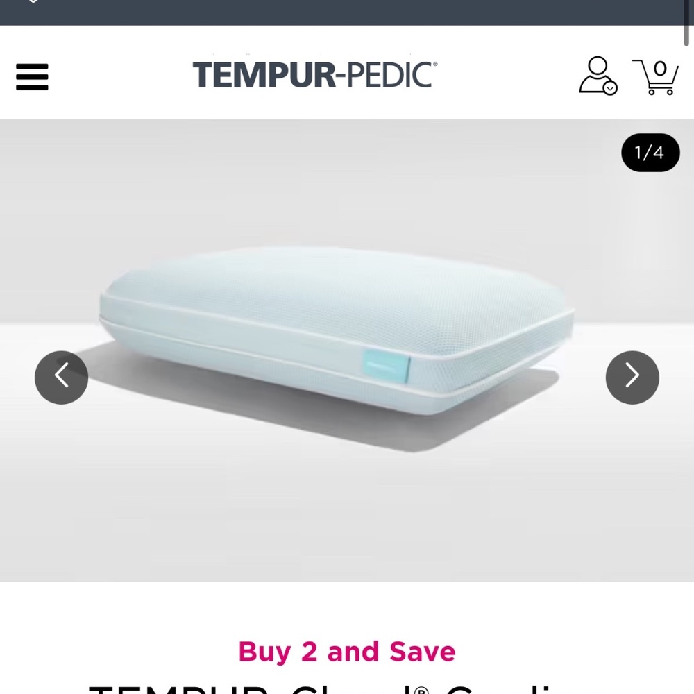 Tempur-Pedic  pillows